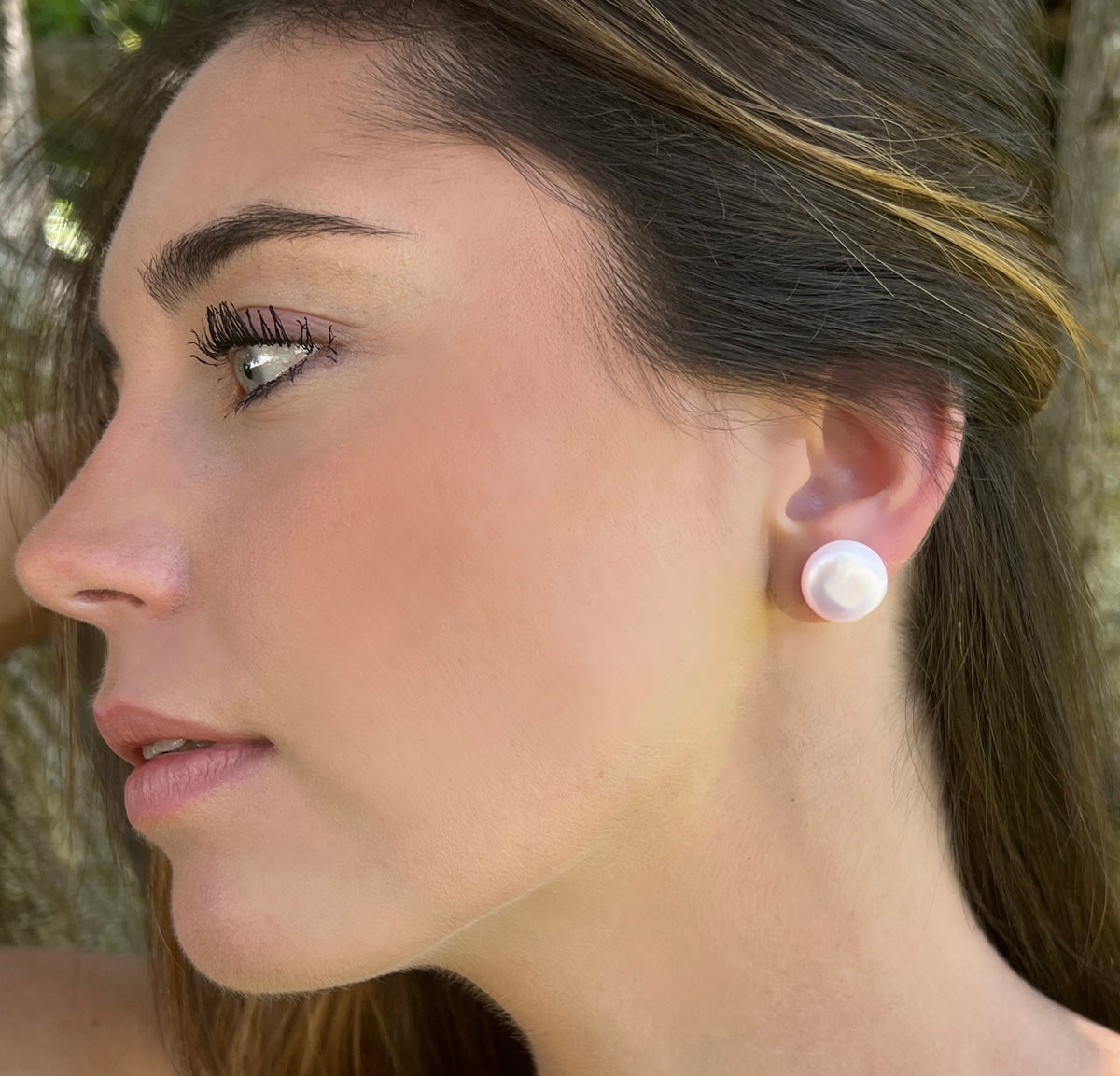 Boucles D'oreilles Pendantes En Argent 925 - Perles De Culture D'eau Douce Blanches - Neuf Avec étiquettes