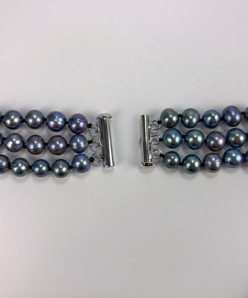 Elizabeth Collar 3 filas - noche profunda