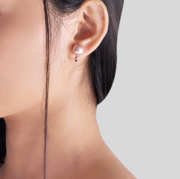 Clip Earrings - Lilac