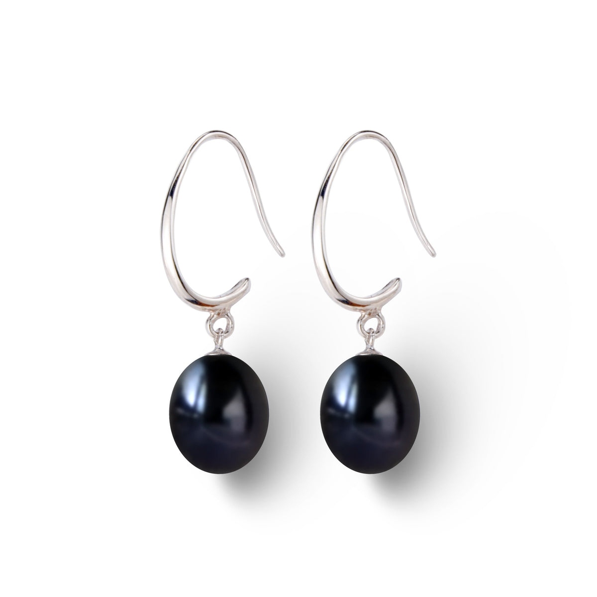 Boucles d'oreilles or avec perle d'eau douce | KLENOTA