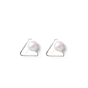 Boucles d'Oreilles  Perles de Cutures d'Eau Douce   Argent 925 