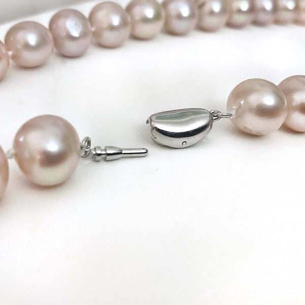Collier Athéna - Perles Lilas