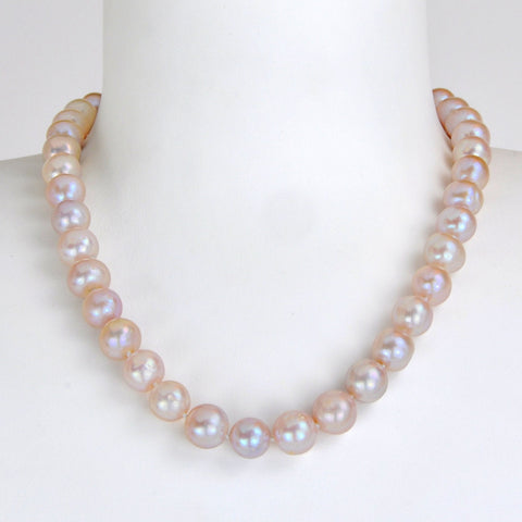 Collier 46cm Perles de Culture d'Eau Douce   Argent 925