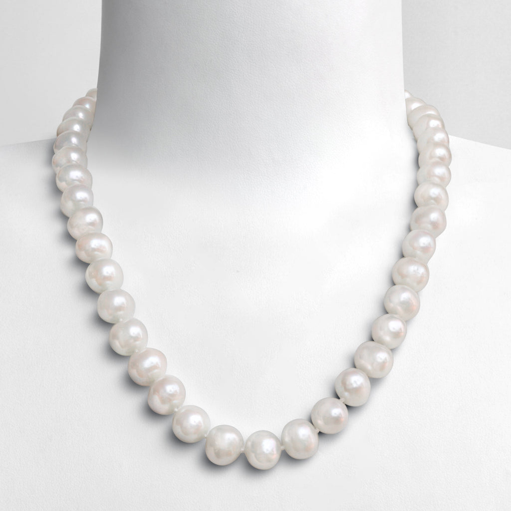 Collier Doré à L'or Fin Avec Perle Baroque D'eau Douce - Longueur 46 Cm - Marque ROSEMIMOSA