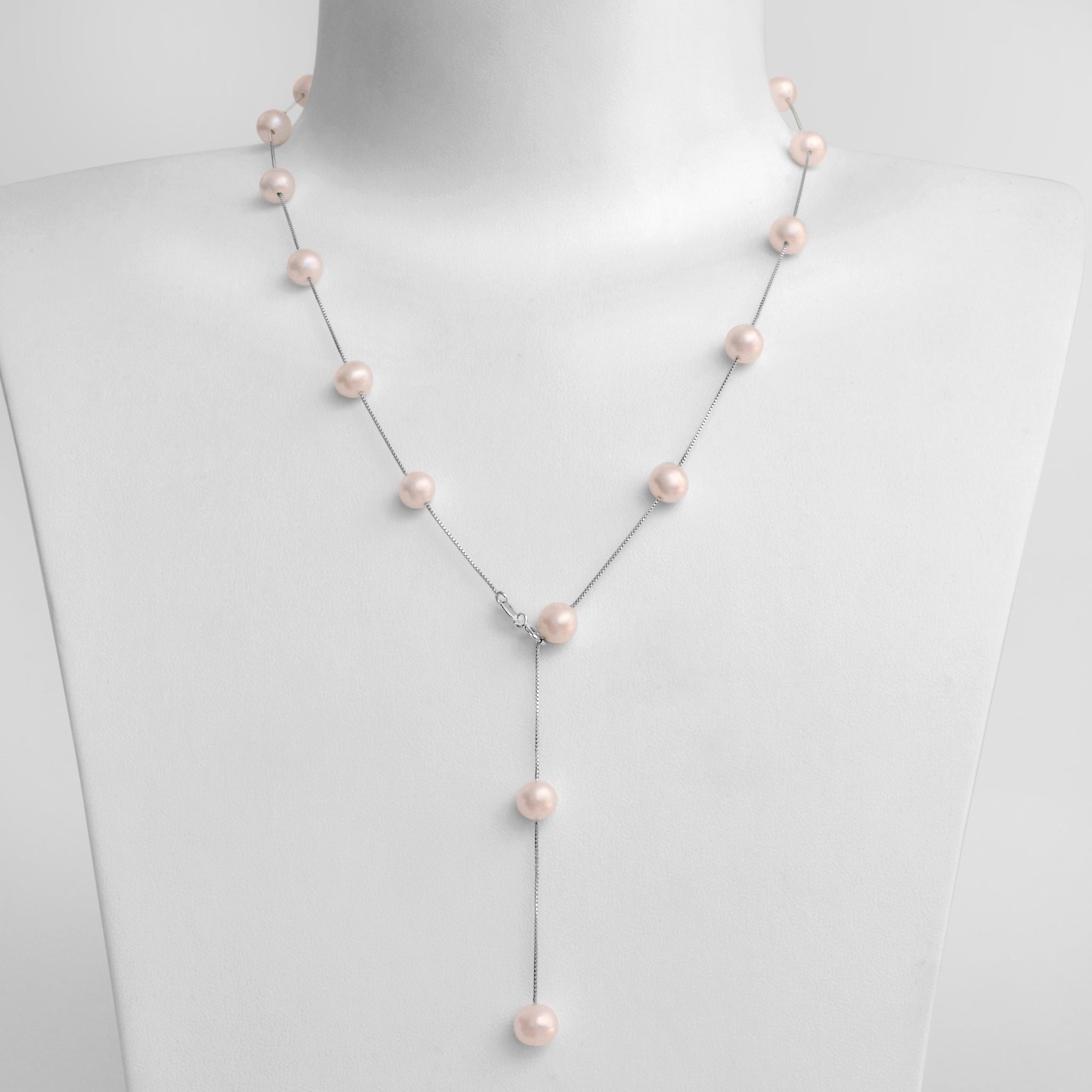 Pendentif Perles D'eau Douce Argent 925 - Sans Chaîne - Style élégant