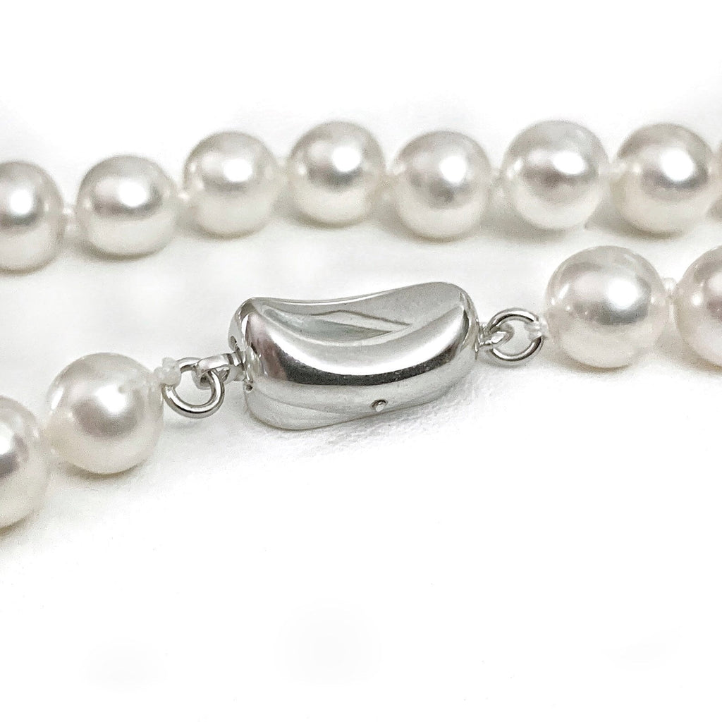Collier Perles D'eau Douce Avec Amazonite - Argent 925, Fait Main, Longueur 41-45 Cm