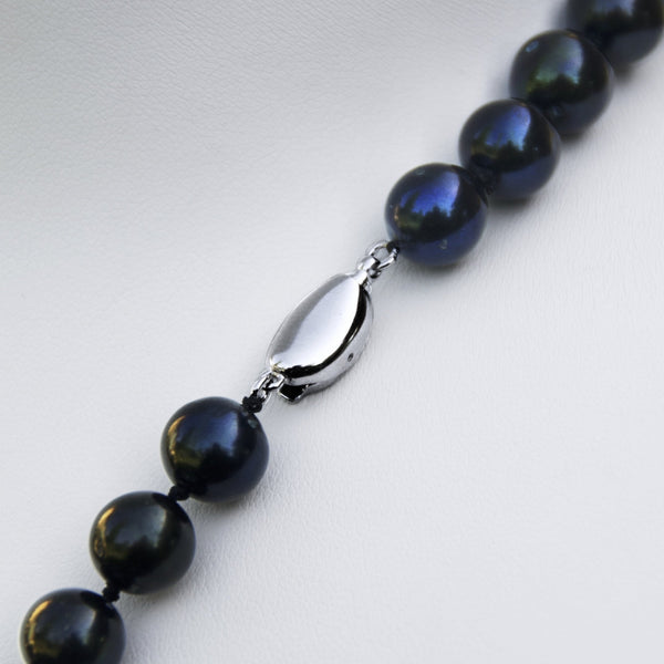 Necklace Athena (10mm) - 53cm - Night Abyss