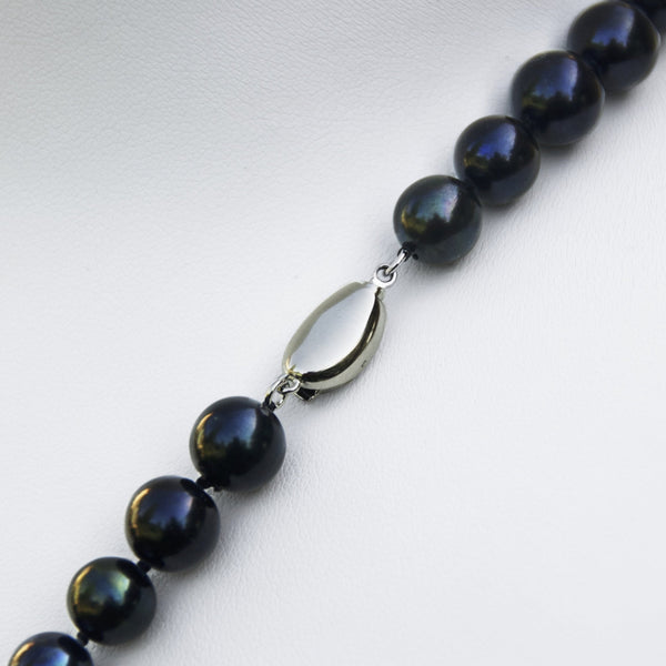 Necklace Countess (9mm) - 53cm - Night Abyss
