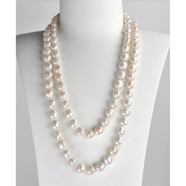 Collier / Sautoir 130cm Perles de Culture d'Eau Douce    