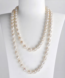Collier / Sautoir 130cm Perles de Culture d'Eau Douce    