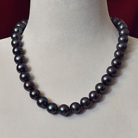 Collier 46cm Perles de Culture d'Eau Douce   Argent 925